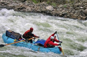 River Rafting activity near Manali